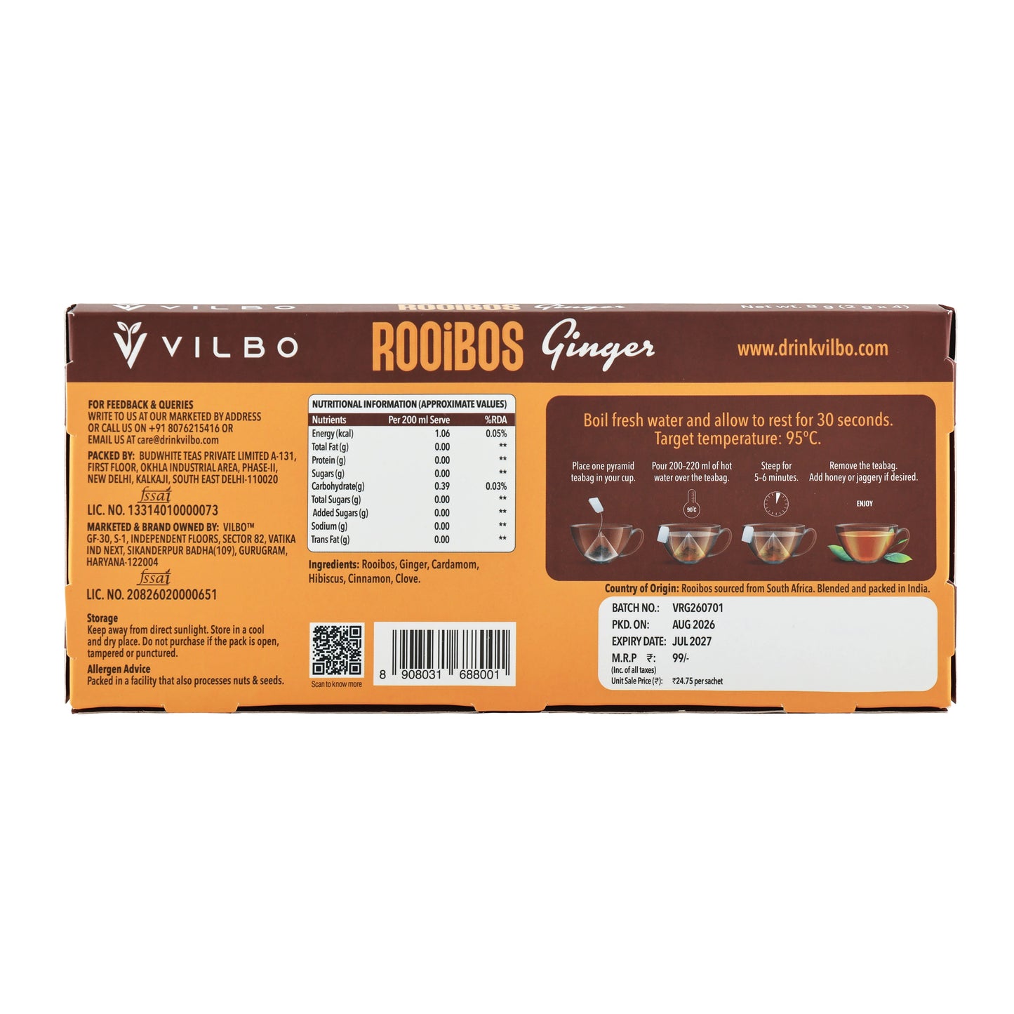 Rooibos Ginger